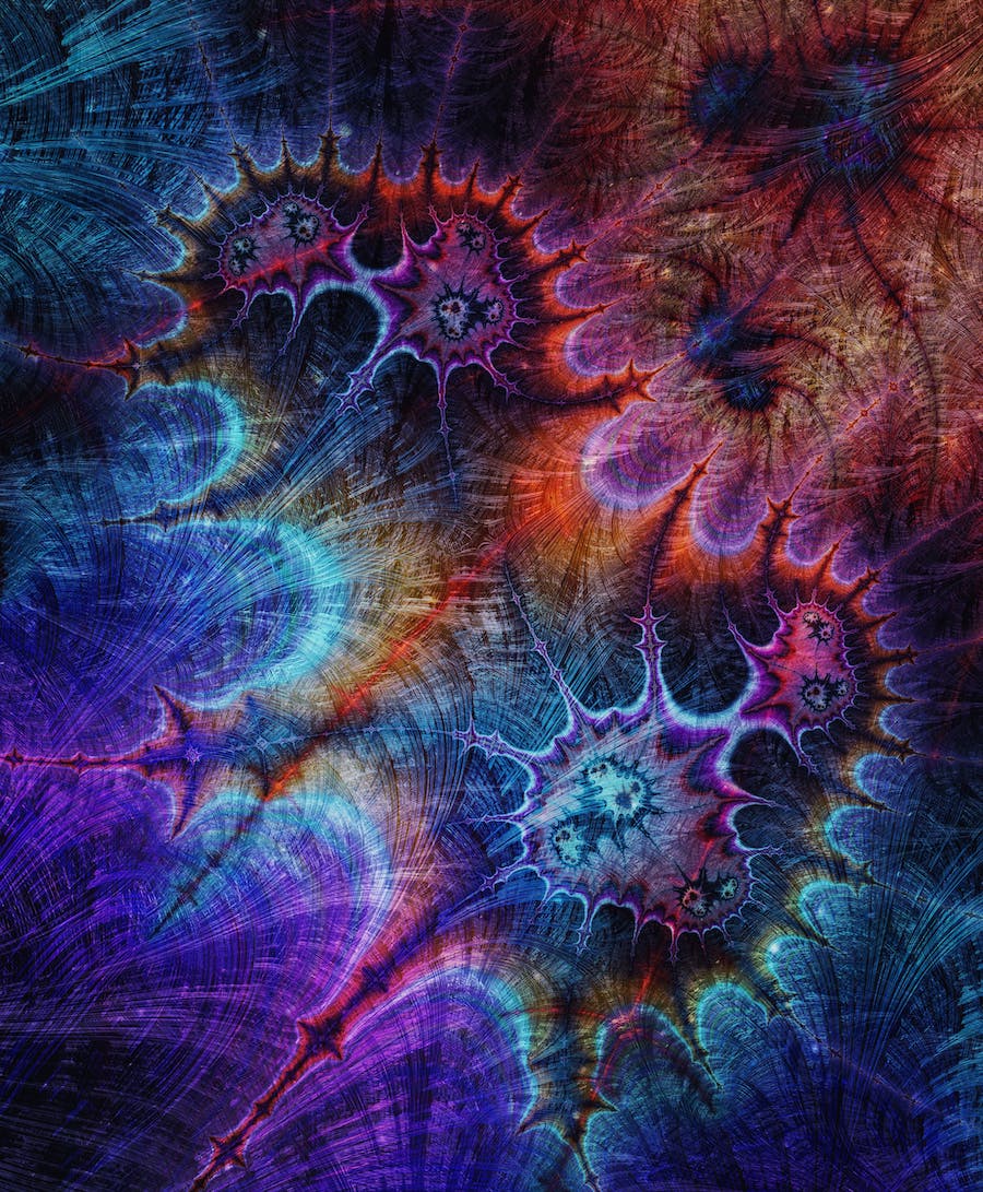 a psychedelic image representing experiences during ketamine assisted therapy | Las Vegas Center for Psychedelic Therapy